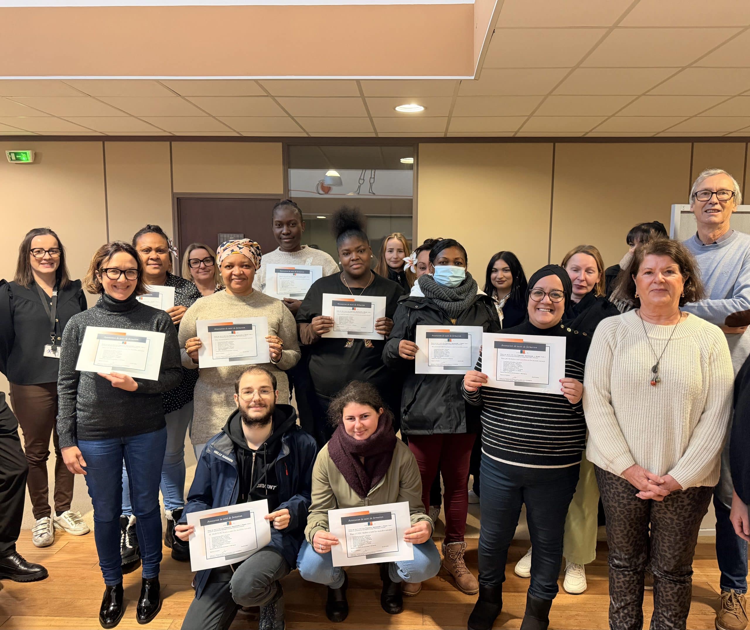 Clôture de la formation POEI « Aide à Domicile »